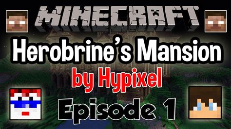 Minecraft Herobrine S Mansion Custom Map Episode Youtube