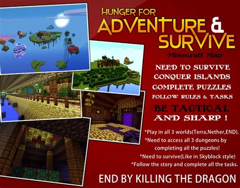 Survival & Adventure Map( Massive Map) Minecraft Map