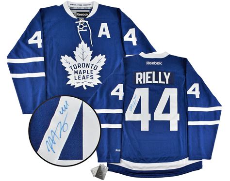 Morgan Reilly Autographed Toronto Maple Leafs Jersey – House of Hockey