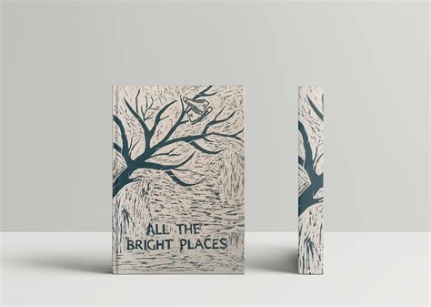 All The Bright Places Book Cover on Behance