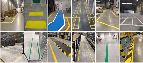 Floor Marking for Warehouse and Factory | BECOSAN®