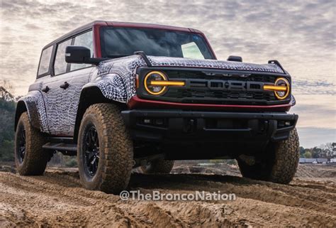 Spy Photos Bronco Raptor Almost Naked First Shot Autospies Auto News