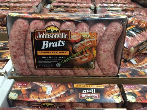 johnsonville brats nutrition