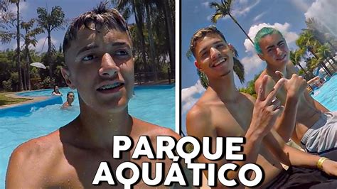 UM DIA NO PARQUE AQUÁTICO vlog YouTube