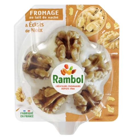 Fromage Au Lait De Vache Et Clats De Noix Rambol G Bam