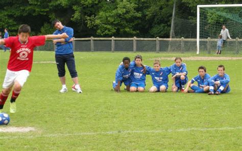 Us Montagnarde Jeunes Footballeurs Au Stade Man Braz Le T L Gramme