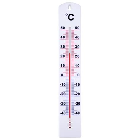 Plastic Indoor Outdoor Thermometer Cm