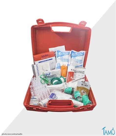 Trousse de secours Collectivités pleine Tamô