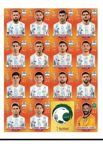 Figuritas Del Mundial Qatar 2022 Lote Completo En Venta En San Miguel