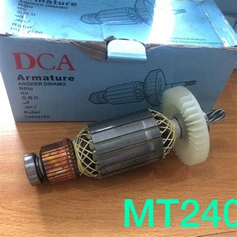 Jual Armature Angker Dca Mt240 Mt 240 Maktec Cut Off Shopee Indonesia