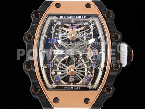 Richard Mille Rm Rg Tourbillon Rmf Best Edition Skeleton Dial On