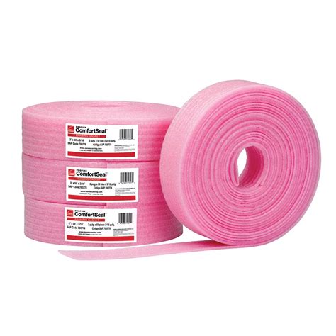 Owens Corning ProPINK ComfortSeal Sill Gasket 3 1/2-inch x 82-ft. x 3/ ...