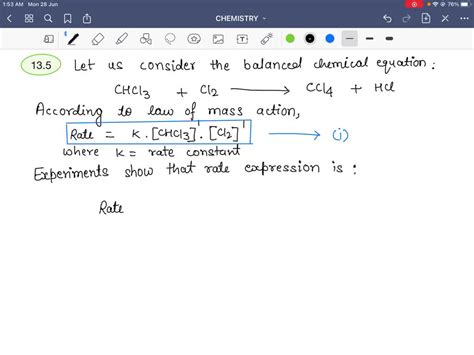 Solved The Exponents In A Rate Law Have No Relationship To The