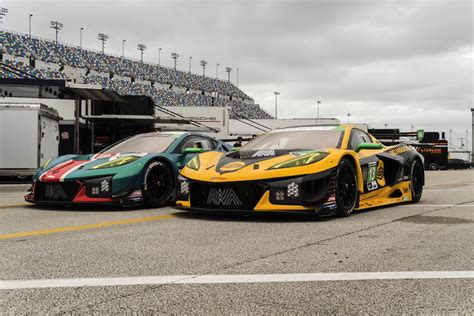 Imsa Awa Racing Unveils The Livery For Its Corvette Z Gt R