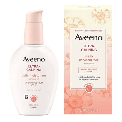 Aveeno Ultra Calming Daily Moisturizer Spf 15 120ml Bd Amajan Shop