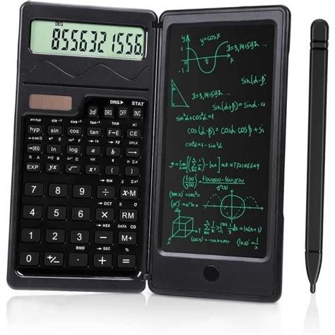 1 Pcs Calculatrice Scientifique Pour Étudiants 10 Chiffres Led