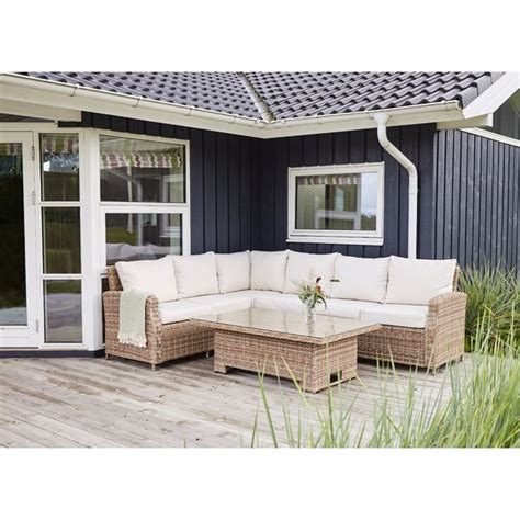 Garten Living Sitzer Lounge Set Crepuscolo Aus Polyrattan Mit Polster