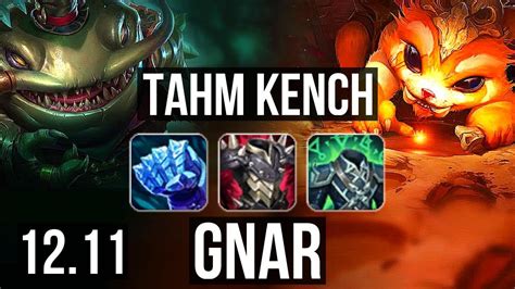 TAHM Vs GNAR TOP 9 1 13 68 Winrate Legendary EUW Master 12