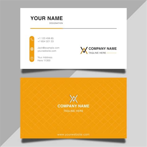 Premium Vector Modern And Creative Business Card Template