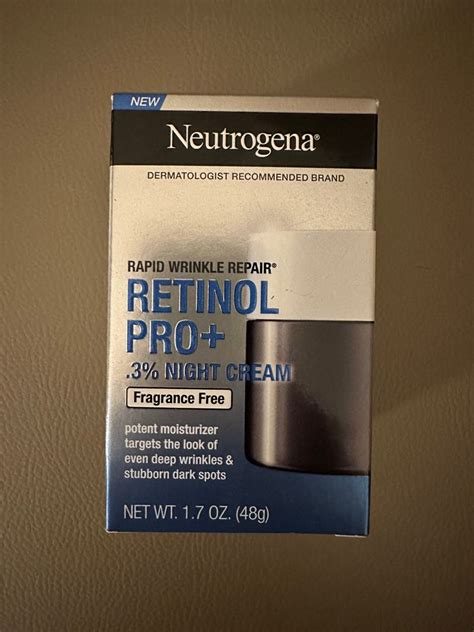 Neutrogena retinol pro night cream 美容化妝品 健康及美容 皮膚護理 面部 面部護理