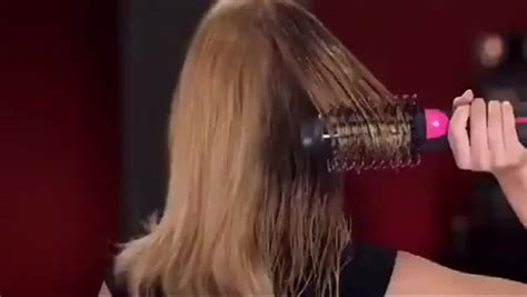 Household In Curler One Step Hair Volumizer Salon Dryer Styler Hot Heat Air Comb