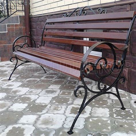 Кованые лавочки КЛ-0009 — Купить лавочки в Санкт-Петербурге недорого ...