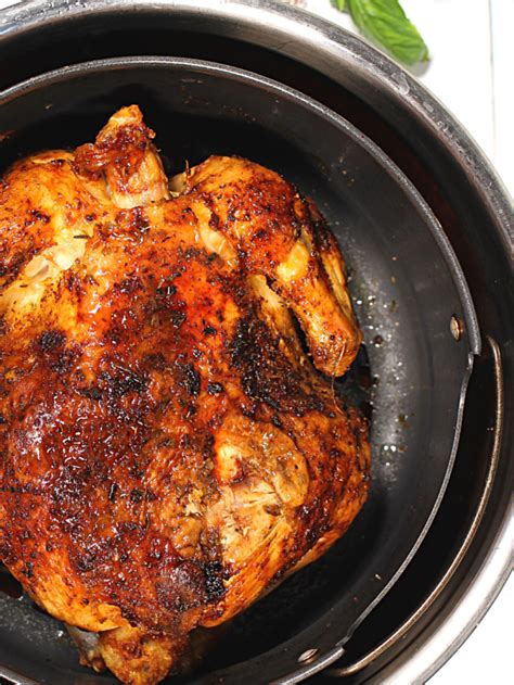 HOW TO MAKE A ROTISSERIE CHICKEN IN A NINJA FOODI AIR FRYER STORY - My Crash Test Life