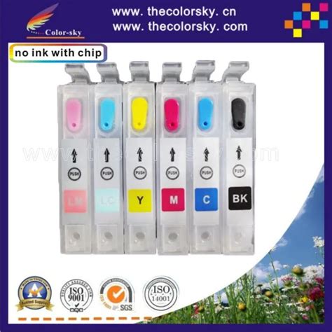 Rce981 986 Refillable Refill Ink Cartridge For Epson T0981 T0986 98 Artisan 700 710 725 730