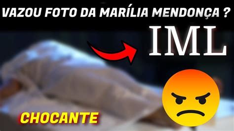 Vazaram Fotos Da Marilia Mendon A No Iml Que Absurdo Minha