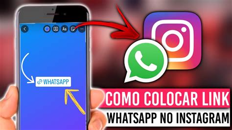 Como Colocar Link Do WhatsApp No Stories Do Instagram YouTube