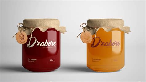 Identidade Visual D Sabore Geleias Artesanais On Behance