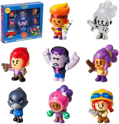 Amazon Brawl Stars Collectible Figures 8 Brawl Stars Toys Out Of