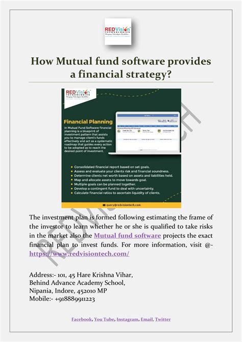 PPT How Mutual Fund Software Provides A Financial Strategy PowerPoint