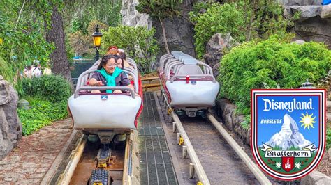 Matterhorn Bobsleds Fantasyland 4K On Ride POV Disneyland