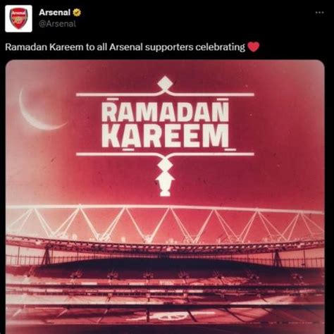 Sederet Ucapan Klub Klub Top Eropa Sambut Bulan Suci Ramadhan Ada