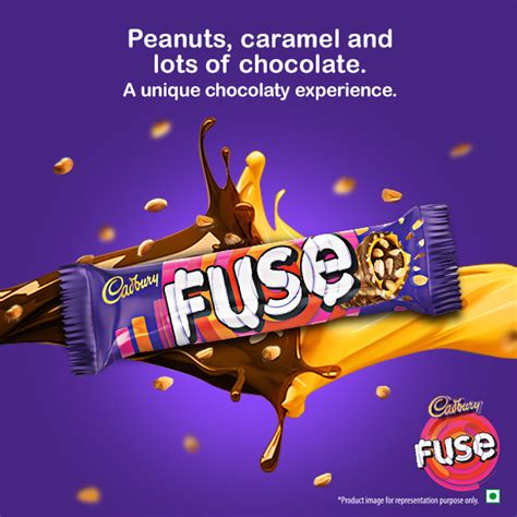 Cadbury Fuse Chocolate Bar 45 g - Chocolate.lk