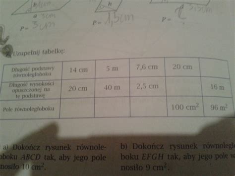 Zad 7strona 52 Cwiczenia Uzupelnij Tabelke Jest Ona W Zalaczniku Zad