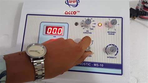 AMP-03MS06 Therapeutic Muscle Stimulator - YouTube