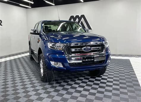 Ford Ranger XLT Gasolina 4x2 Cabina Doble Usado 2019 Color Azul