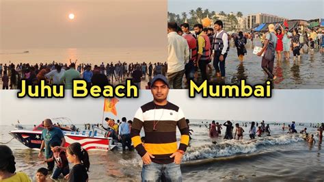 Juhu Beach Mumbai Juhu Chaupati Mumbai Juhu Beach Vlog Youtube