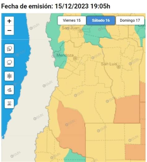 Alerta Por Calor Extremo Viento Zonda Tormentas Y Granizo En Mendoza