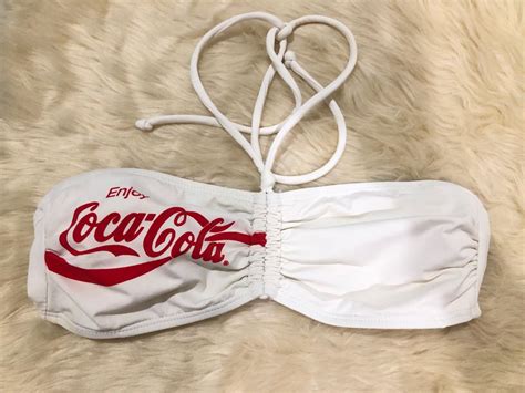 Coca Cola Bikini Top Women S Fashion Tops Others Tops On Carousell