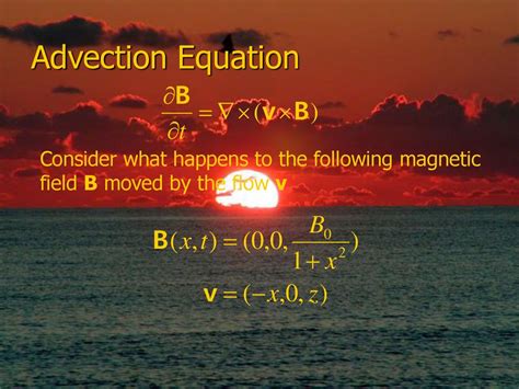 Induction Equation Diffusion Term Advection Term Ppt Download