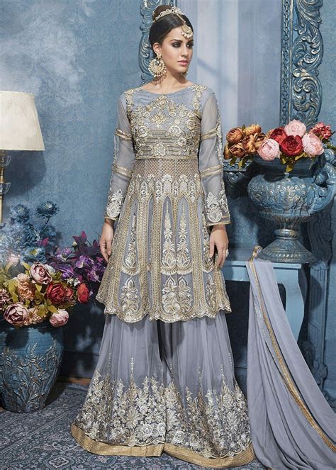 Latest Style Sharara Designs Traditional Outfit Wedding Ideas