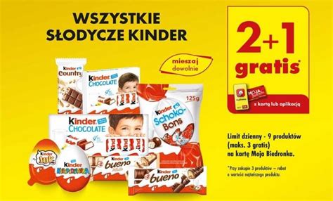 S Odycze Kinder I Oreo Za Darmo W Biedronce W Sklepach Zacz O Si