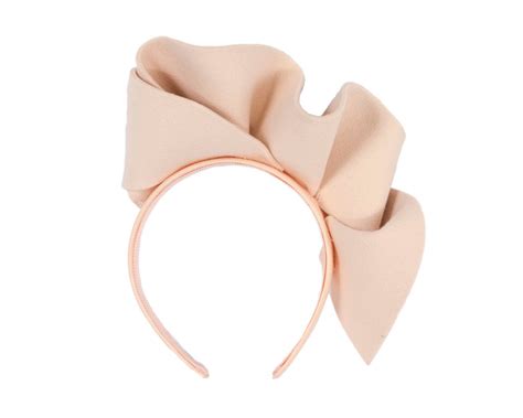 Nude Felt Winter Racing Fascinator By Max Alexander Online In Australia Hats From Oz J Nu