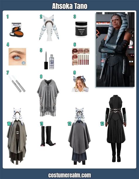 How To Dress Like Ahsoka Tano Guide For Cosplay & Halloween