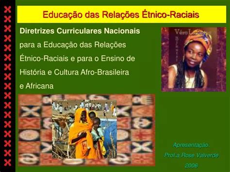 PPT Educação das Relações Étnico Raciais PowerPoint Presentation ID