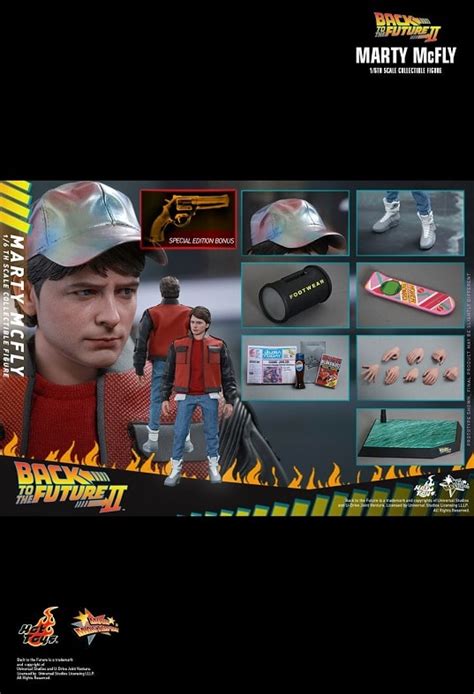 MARTY MCFLY Special Edition 1 6th Scale Figure MMS379 RETOUR VERS LE FUTUR II HOT TOYS