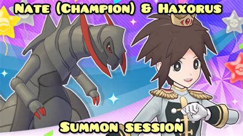 Cooool Nate Champion Haxorus Summons Session Master Fair Scout